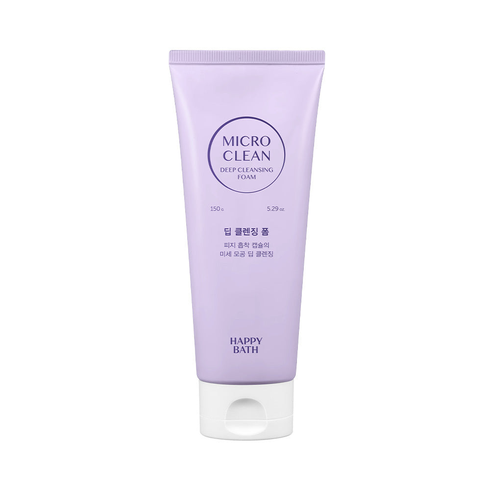 Happy Bath Micro Clean Deep Cleansing Foam 150g 2-pack