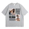 Tate Mcrae Greedy T Shirts Unisex Women Clothing Fashion Vintage Tshirts 100 Cotton Casual Loose Short Sleeve Tshirt Streetwear