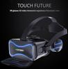 3D VR Glasses Virtual Reality Headset Bass Stereo Surround Headphone Games Movie VR Headset Wide Angle for  4.5-6.7 Inches Smartphones  Remote Gamepad