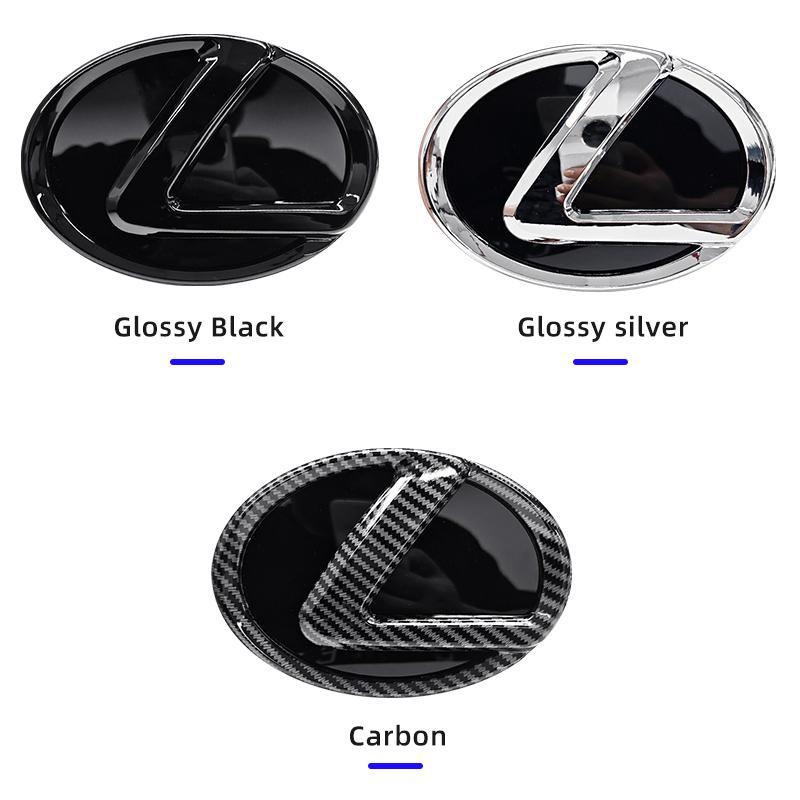 ABS Car Front Hood Grille Emblem 3D Stickers Trunk Rear Badge for Lexus IS250 IS200 CT200h GS300 LS430 RX450h LX570 IS300 ES300h