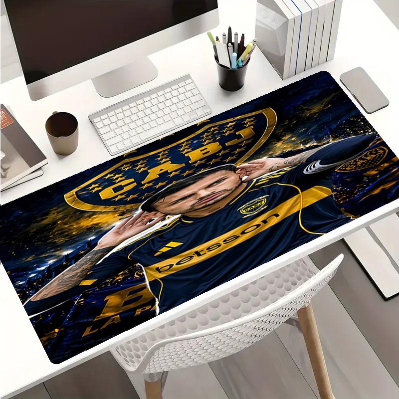 Club Atlético Boca Juniors Mouse Pad - Non-Slip Rubber Base, Smooth Surface for Work,Gaming,Office,And Home Use, Desk Mouse Pad