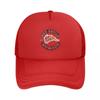 Бейсболка Red Devils для женщин унисекс, объемные шляпы дальнобойщика Snapback, регулируемые шляпы унисекс с сеткой на спине для рыбалки