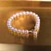 Titanium Steel Pearl Beaded Bracelet Simple Light Luxury High-end Sense Niche Design Sense Personalized Fashion Versatile Jewelry