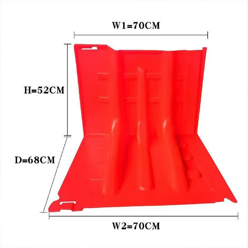 HurKai L-shaped Emergency Flood Barrier