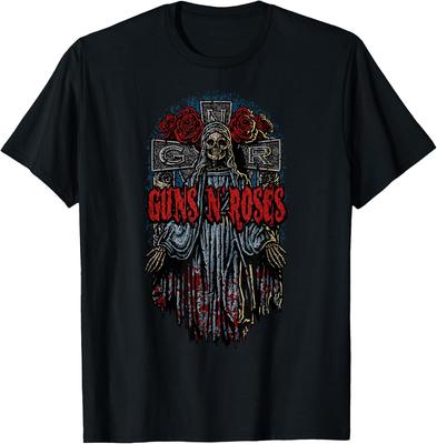 Официальная футболка Guns N' Roses с изображением скелета Мэри Мэри