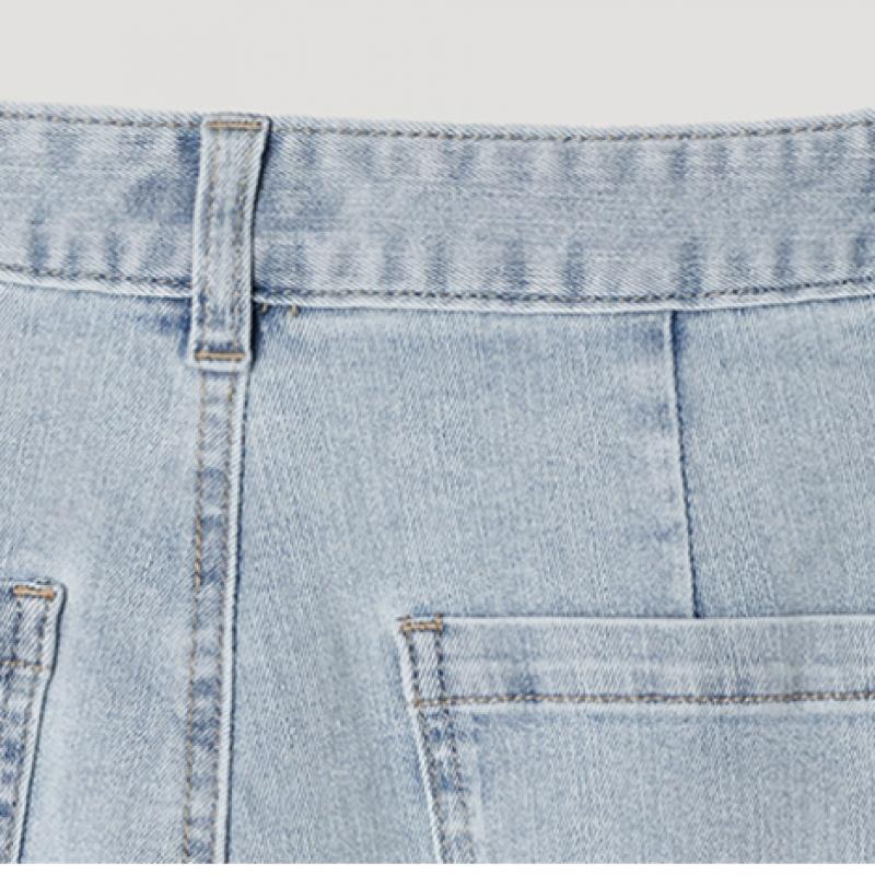 [ShS S misS] базовые широкие джинсовые брюки SSmlp22080 LL