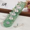 Nail Art Practice Stand Fake for Holder with Press-on Painting Nails Magnetic Portable Base Manicure Display Home Salon