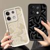 Для Xiaomi 13t 11t Pro Poco X6 X5 F6 M6 Redmi Note 12 11 10 13 Pro 5g полосатый противоударный силиконовый мягкий защитный чехол для линз