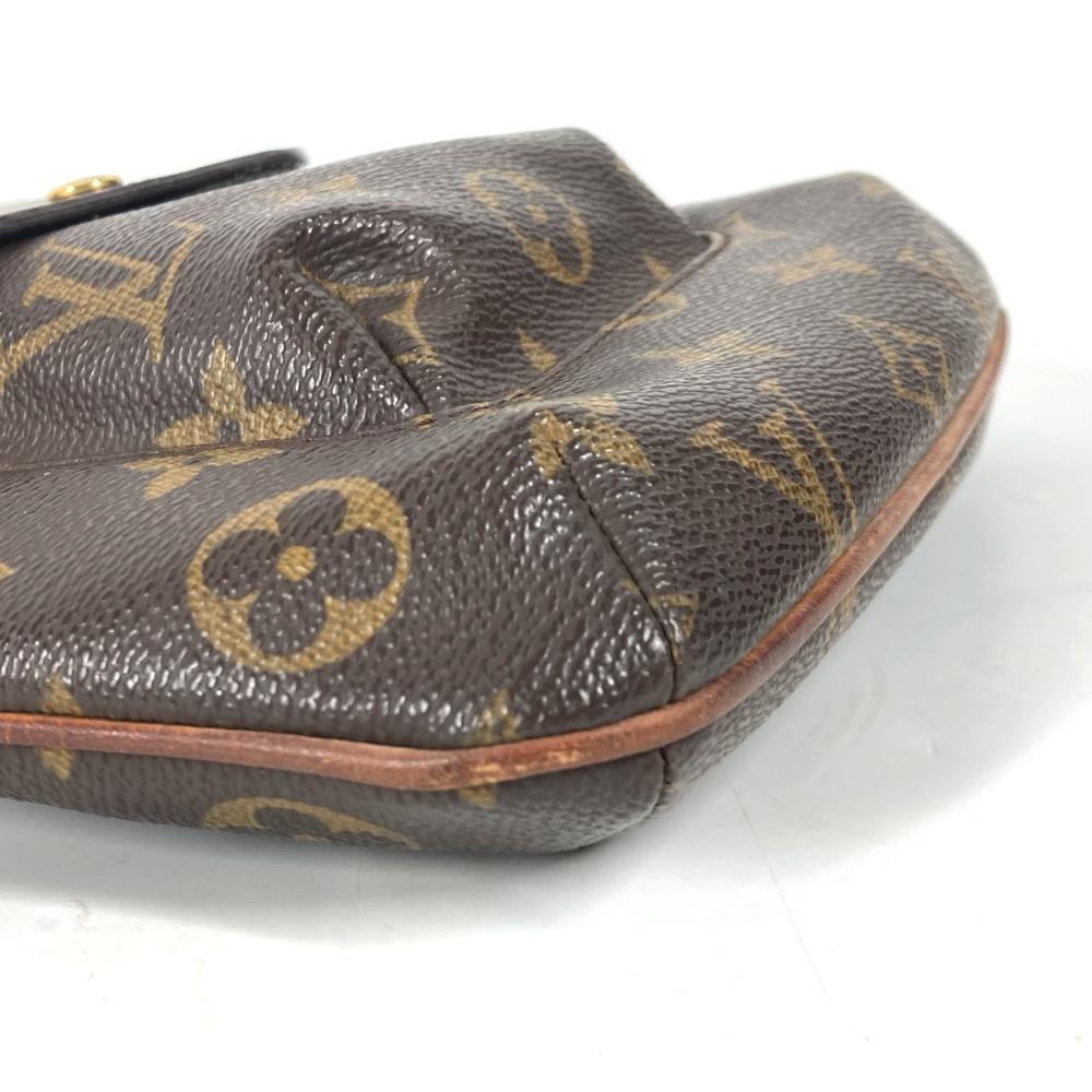 Louis Vuitton M51901 Monogram Partition Clutch bag with strap Pouch Brown