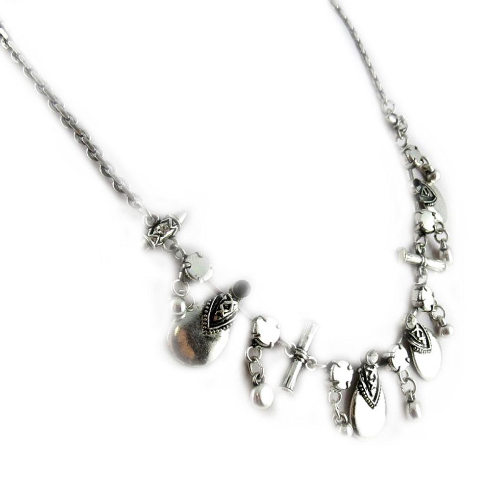 Les Trésors De Lily [E2077] - Дизайнерское колье «Воспоминания о прошлом», серебро