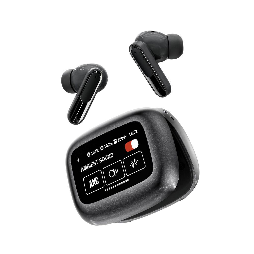 Беспроводные Bluetooth-наушники-вкладыши V8 Display A9pro с AI-переводом и шумоподавлением A10ANC V20