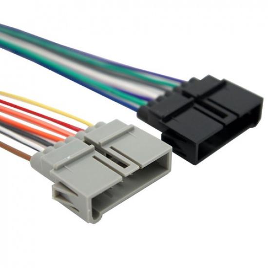 Fits Dodge Ram Pickup 84-01 Single DIN Stereo Harness Radio tall Dash Kit