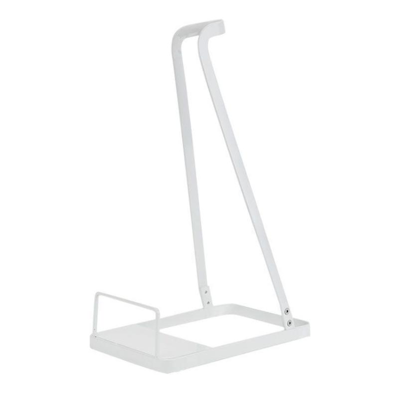 Universal Vacuum Cleaner Storage Shelf Waterproof Metal Dust Collector Holder Rust Resistant Simple Style for Home Use