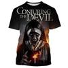 Horror Movie The Nun Graphic T-shirts 3D Print Men/Women Short Sleeve O-Neck T-shirt Oversized Streetwear Harajuku Tees Y2k Tops