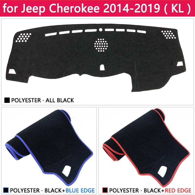 for Jeep Cherokee KL 2014 2015 2016 2017 2018 Anti-Slip Mat Dashboard Cover Pad Sunshade Dashmat Protect Car Accessories