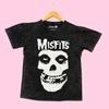 Misfits Nameless Ghouls Хоррор Панк-рок группа Футболка с минеральной стиркой M