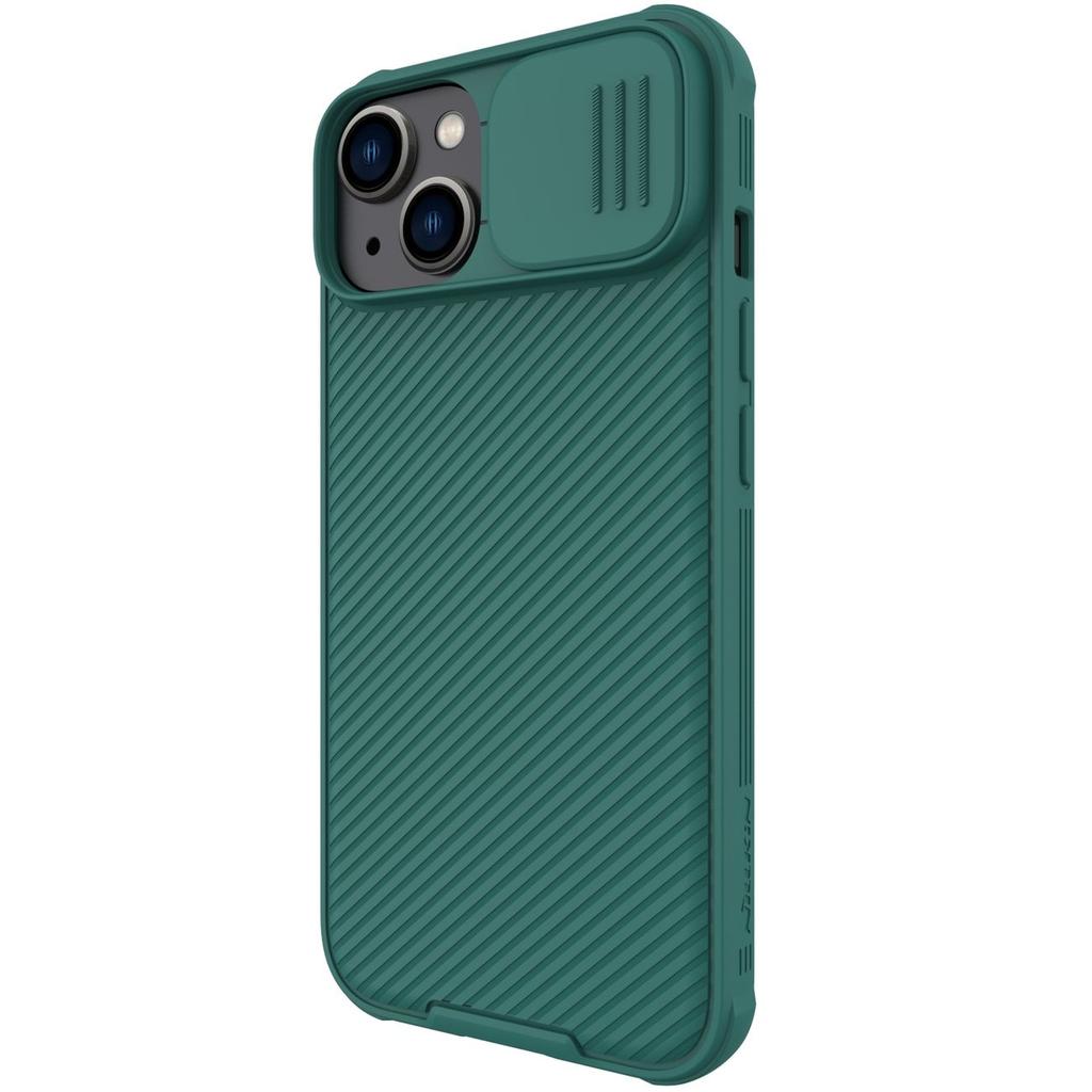 Nillkin CamShield Pro Rugged Case for iPhone 14 Plus - Green Camera Protection Cover