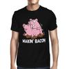 Мужская футболка 1Tee Makin Bacon Pig
