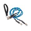 Double Bungee Dog Leash No-Tangle 360-degree Swivel Dual Dog Leash Dog Walking Training Lead Splitter for Medium Large Breeds