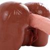 Men's Masturbation Cup Big Buttocks Soft Ass Sex Doll Tan Nude Real Skin Feel Vagina Sex Erotic Sex Toy