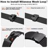 Миланский сетчатый титановый металлический ремешок для Apple Watch Ultra 2/3 49 мм, браслет для iWatch Series 10 9 8 7 6 5 SE 45 мм 44 мм 42 мм