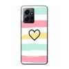 Rainbow Gradient Love Phone Case For Redmi Note 14 15 Pro 5G 13 12 Pro Plus 11 11T 11E 11S 10 Pro 10S 9 9S Cover Cell Clear TPU