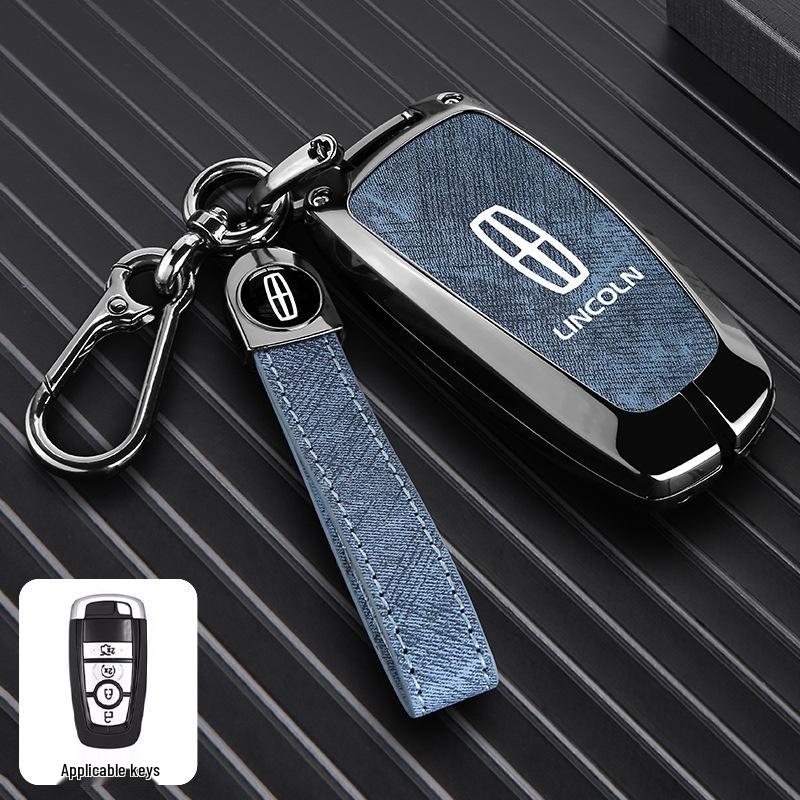 Lincoln Adventure Key Case: Fits Navigator, Aviator, MKZ, Continental, MKC, MKX Models
