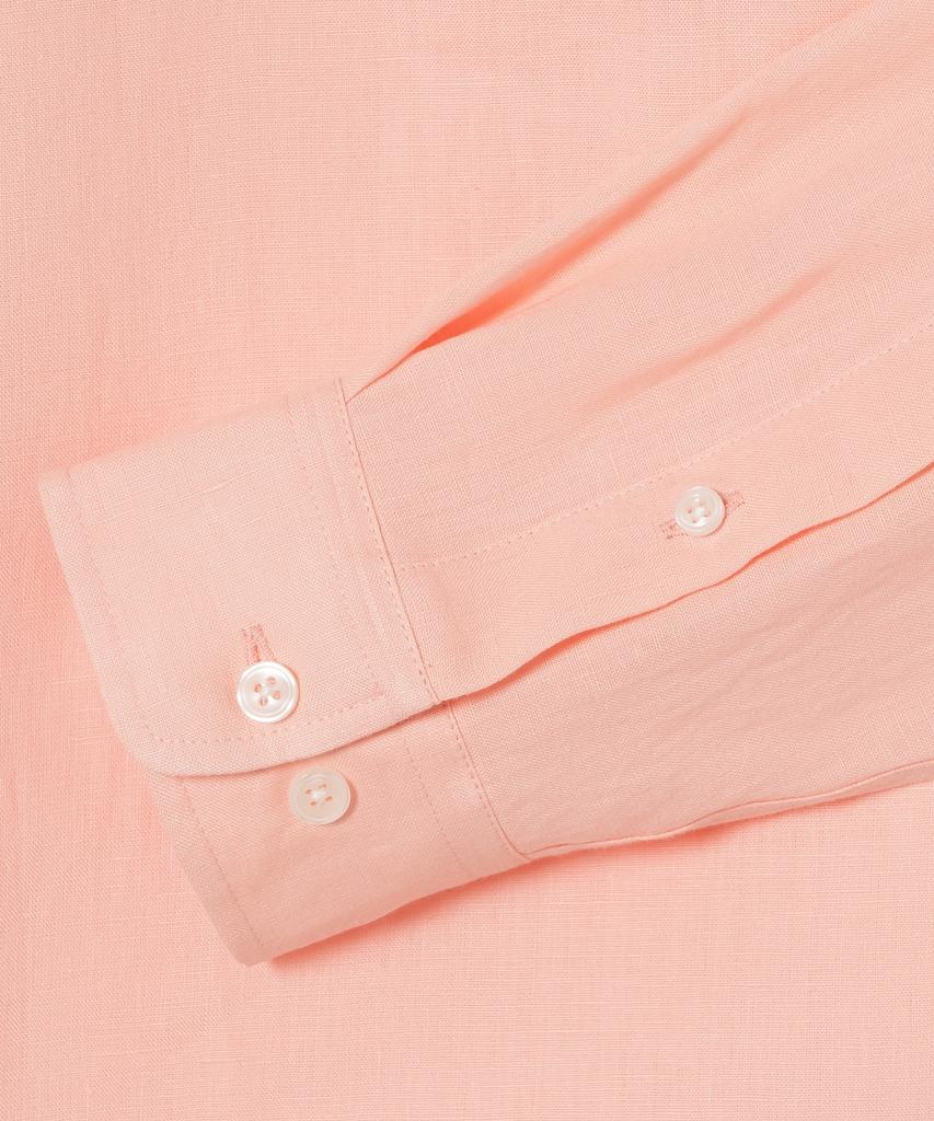 LACOSTE Мужская однотонная льняная рубашка Ch769E-56G Ui2