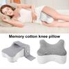 Comfort Knee Pillow for Side Sleepers Memory Foam Leg Pillow for Hip Back And Sciatica