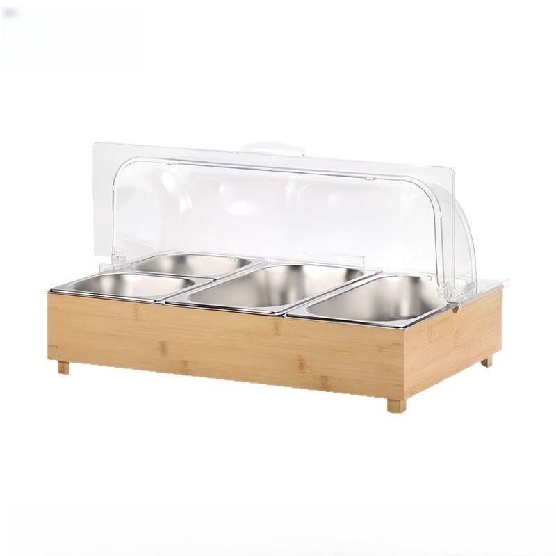 Hundun Small Stainless Steel Buffet Food Warmer Set