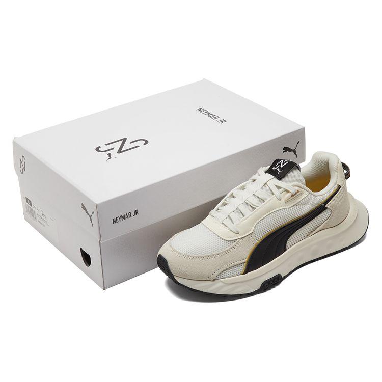 Неймар-младший. x Puma Wild Rider Vaporous Grey Black Унисекс Кроссовки 385047-01