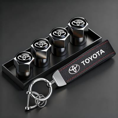 2026 Новое Для Toyota Автомобильные Колпачки Клапанов Колес Автомобиля Чехол Замшевое Кольцо Брелок Для Ключей Автомобиля Для Toyota GR Corolla Yaris Aygo Pr