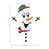 New Magnetic Christmas Snowman Magnetic Refrigerator Fridge Sticker Decoration