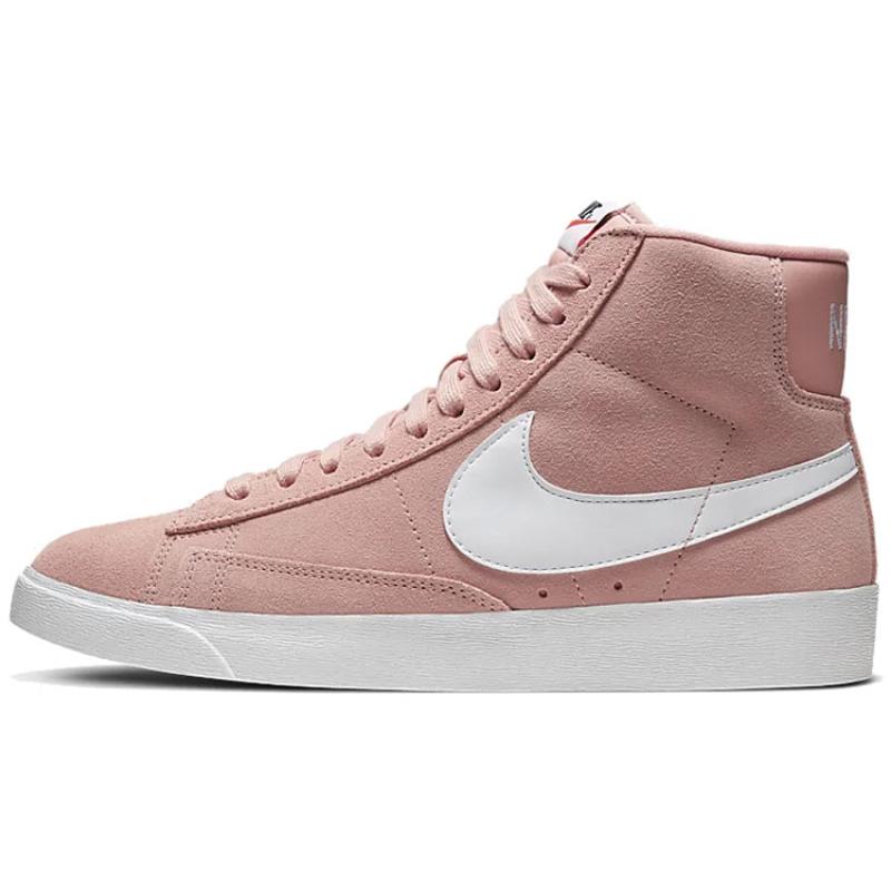 Nike Женские кроссовки Blazer Mid Vintage Suede 'Coral Stardust' Обувь для скейтборда AV9376-602