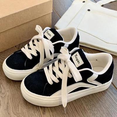 Парусиновые туфли женские весна-лето новые нишевые легкие туфли студенческие универсальные повседневные спортивные сноуборд-туфли