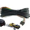 4-контактный жгут проводов для прицепа, соединительный провод для прицепа, жгут проводов для лодочного прицепа, жгут проводов с черной защитной крышкой для