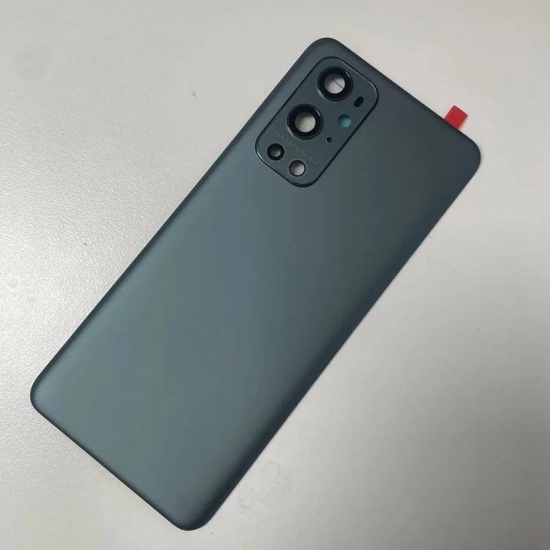 Для Oneplus 9 9Pro 1 9R 9R Nord 5G Задняя крышка корпуса аккумулятора Задний чехол Замена с объективом камеры