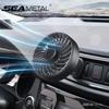 Автомобильный вентилятор Вентилятор в воздуховод 360° Вращающийся 3-скоростной Регулируемый Охлаждающий Ветер Автомобильный Вентиляционное отверстие Кондиционер Холодный Вентилятор