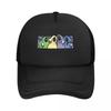 Кепка-бейсболка Snapback Пиксельная Сетчатая Кепка Шапка для Мужчин и Женщин, Дышащая, Повседневная, Для Улицы, С Дизайном Shadow Wizard Money Gang