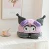 Подушка для шеи в форме буквы U Hello Kitty с милой шапочкой для путешествий и отдыха в офисе