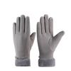 Warm Winter Gloves Plush Skiing Gloves New Touch Screen Gloves Women