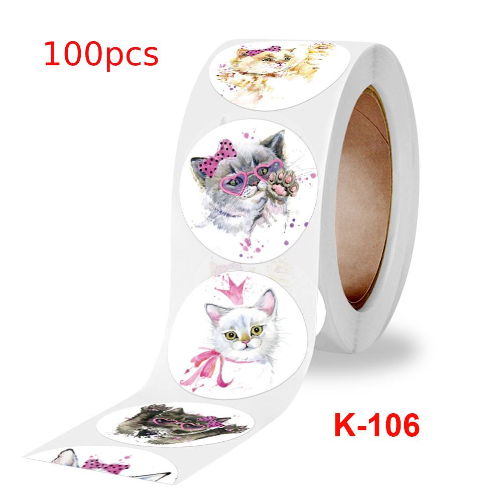 Около 500 шт., милые мультяшные наклейки с животными, наклейки для учителей, награды, спасибо, сделай сам, подарочные украшения ручной работы, этикетки, канцелярские принадлежности