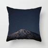 Beautiful Starry Sky Landscape Printing Pillowcase Sofa Decoration Car Office Seat Cushion Cover Room Home Decoration Pillowcase