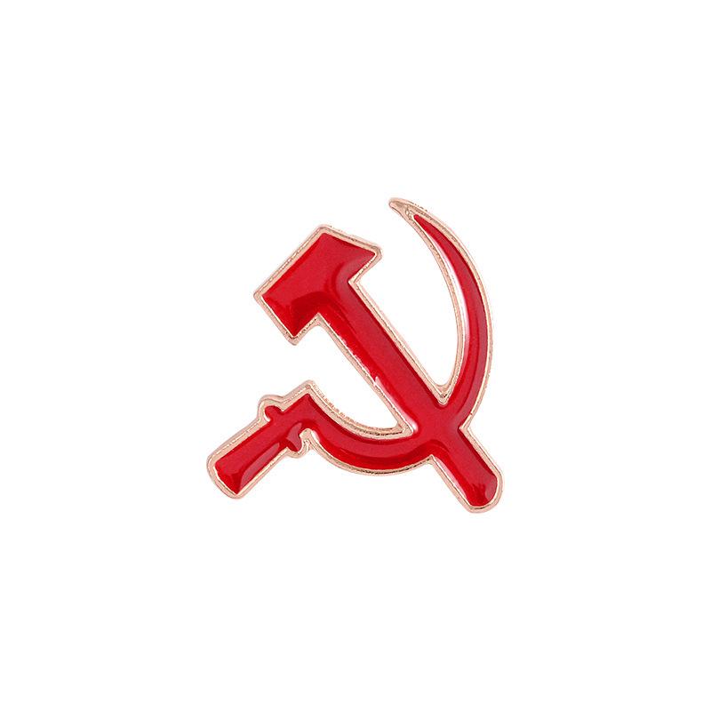 Уникальная джинсовая брошь-колосок из сплава - расписной значок, аксессуар для воротника