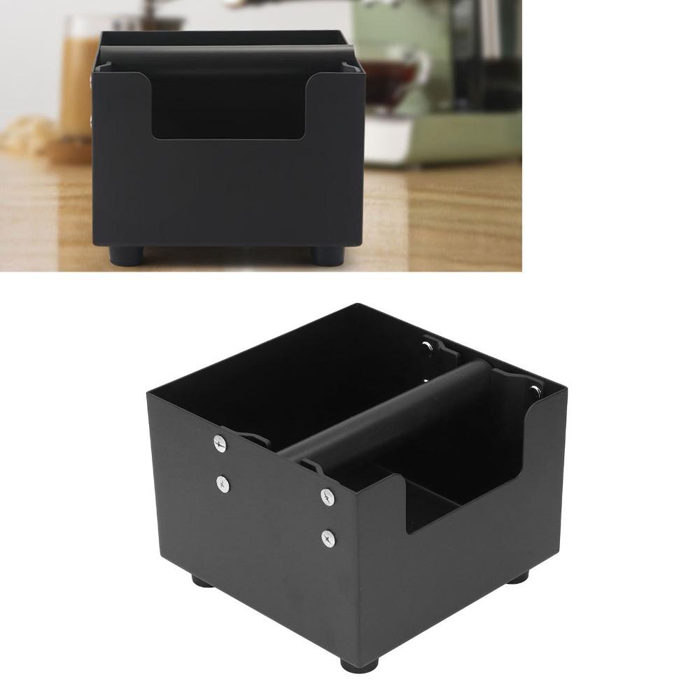 Detachable Coffee Waste Bin Anti-Skid Base Espresso Knock Box Coffee Knock Box For Barista Use
