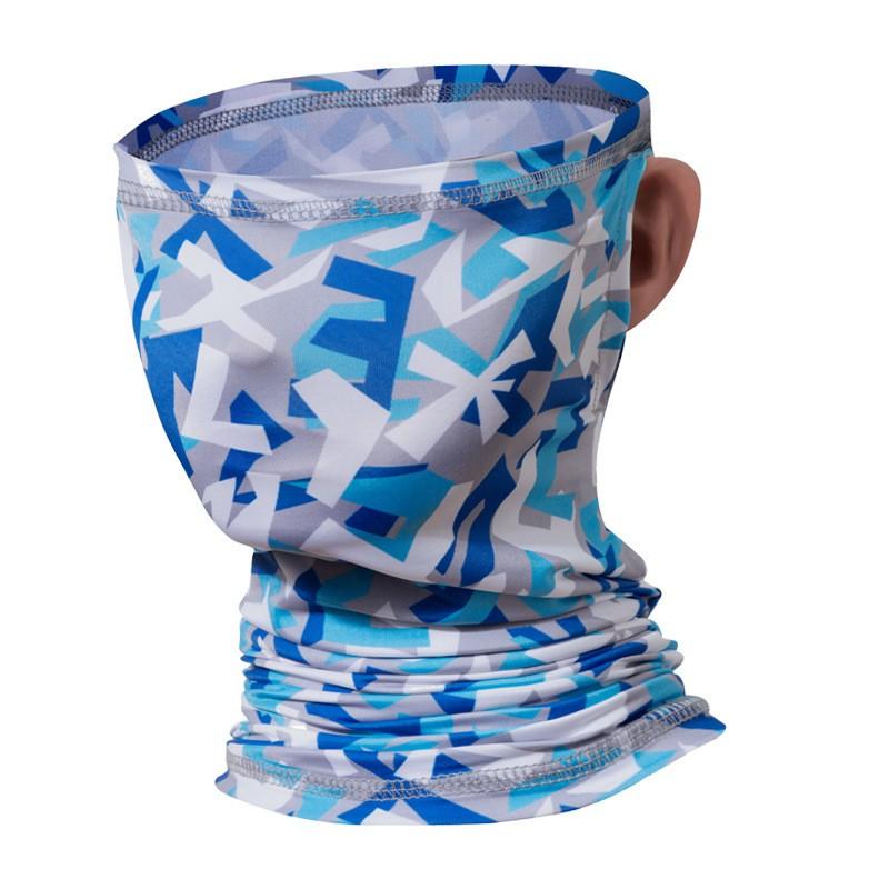 Ice Silk Multifunctional Neck Gaiter Men Women Sun Protection Outdoor Sports Cycling Hiking Fishing