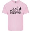 Evolution of a DJ Music DJing Vinyl Decks Unisexs Light Cotton TShirt