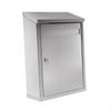 Wall Mounted Mailbox Key Drop Box Versatile with Lock Metal Case Ballot for Outdoor Hotel