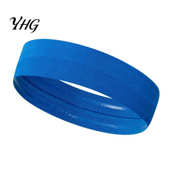 Non Slip Athletic Hair Bands for Running Non-slip Sports Headband Men Women, Breathable Yoga Headband, Moisture Elastic Fitness Training Wicking