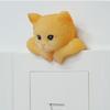 Resin Home Decoration Ornaments 3D Cute Animal Light Switch Sticker, Cartoon Pig Cat Mermaid Frog Wall Easy Install Decorations Stickers, Self